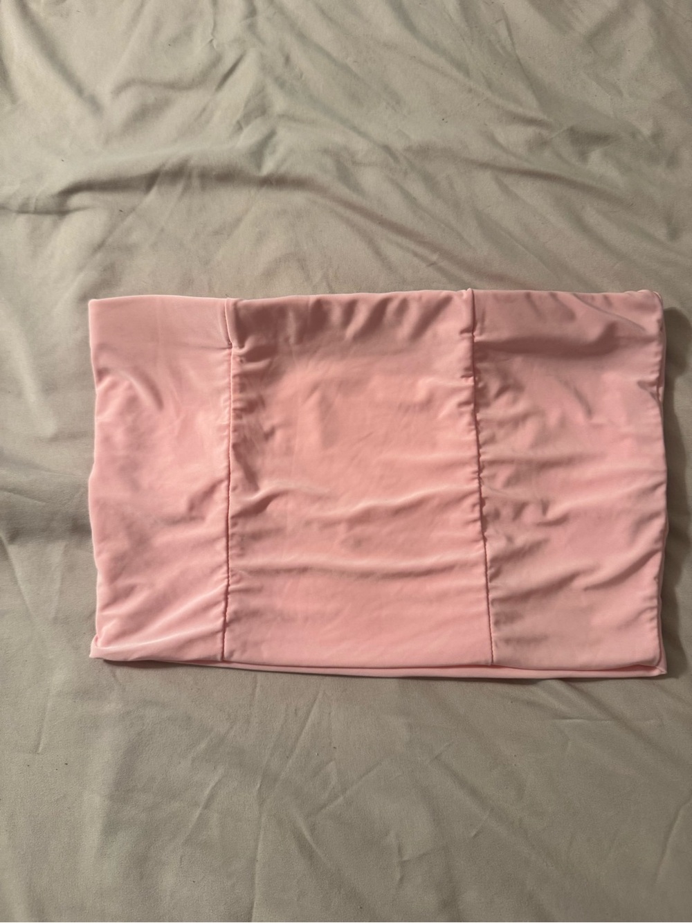 PrettyLittleThing Blush Pink Bandeau Top